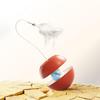 Cat Teaser Toy Interactive Treat Dispensing Enrichment Wobble Indoor Cat Puzzle Toy for Mental Stimulation Boredom Home