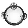 4pcs Double Row Bells Tambourine Handbell Claps Drum Tambourine Musical Instrument for Party Game Playing Easily Play