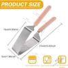 Cake Slicer 1.0mm Stainless Steel Cake Cutter Triangle Slicing Server Cake Lifter Layer Separator Transfer Tool Even Portions
