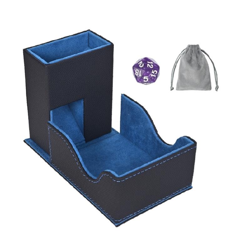 Magnetic Dices Tray Compact Design With Removable Tower Structure for Strategic Board Game