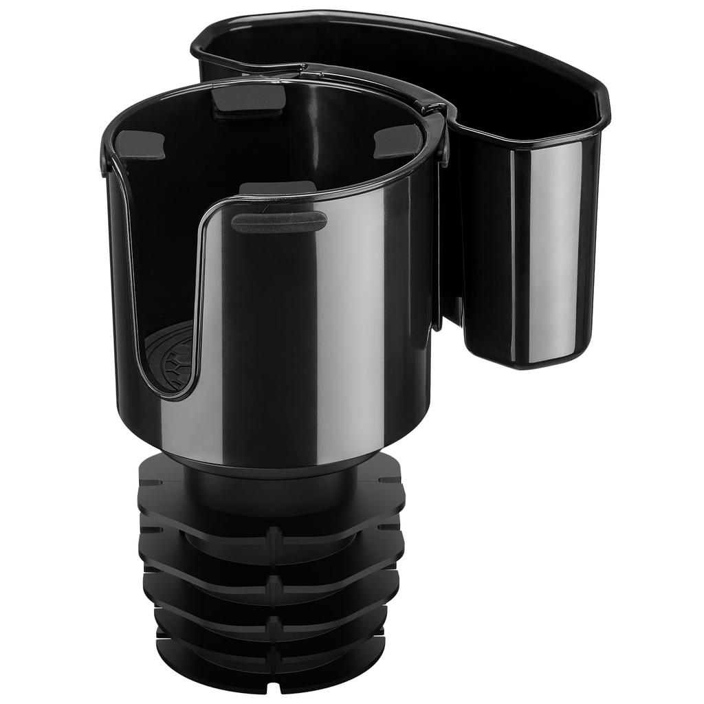 JOYTUTUS Car Drink Holder with Storage for Car and Cup Includes Smartphone Card and Small Item Easy Fits Car Holders with a Diameter of Box, 2-in-1