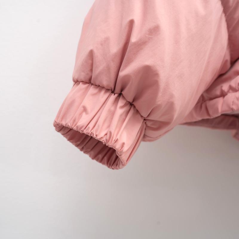 Women's Short Down Jacket - Winter Regular Fit Simple Hooded Compact Style Warm Puffer Coat