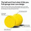 3Pcs 74mm Silent Pickleball Quiet Training Balls Soft Wear-resistant