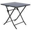 Greensboro Platz Klapptisch 70x71cm Graphit