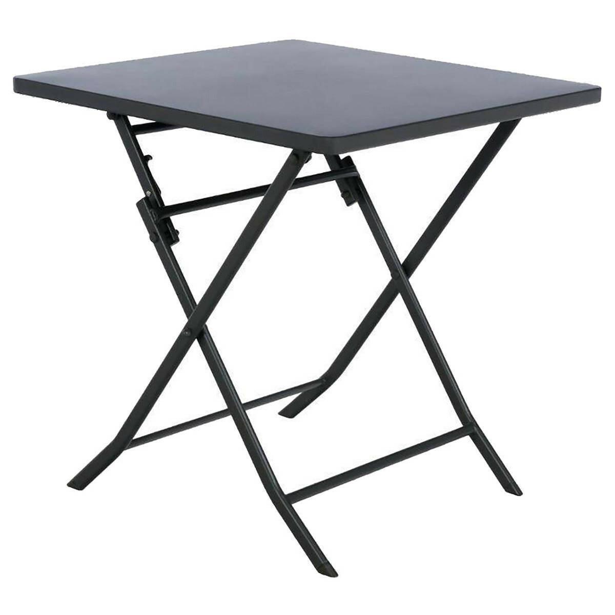 Greensboro Square Folding Table 70X71Cm Graphite