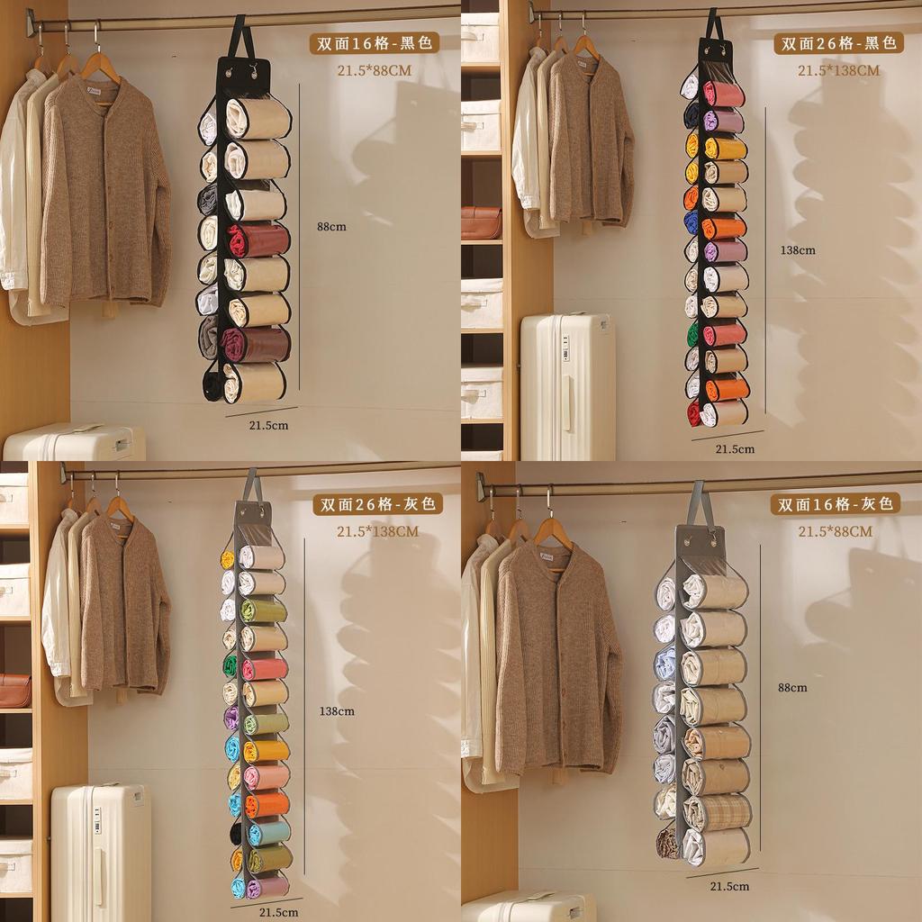 Storage Hanging Bag Organizer With Multiple Pockets For Dorm Room And Home Use