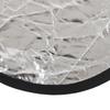 Silver White 2 In1 Reflector Portable Round Photography Light Reflector for Live Lighting