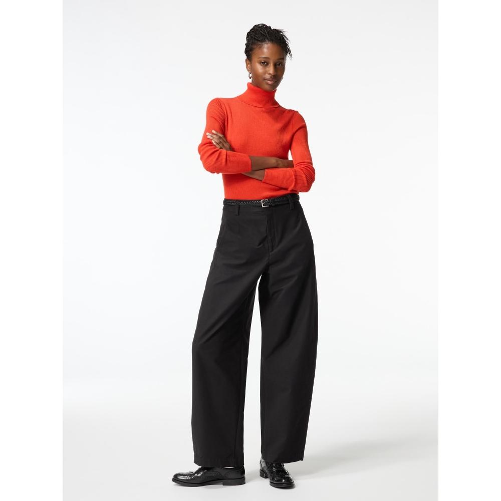 Uniqlo Low Rise Leg Pants  Leg Length 77 Cm  Long Length 