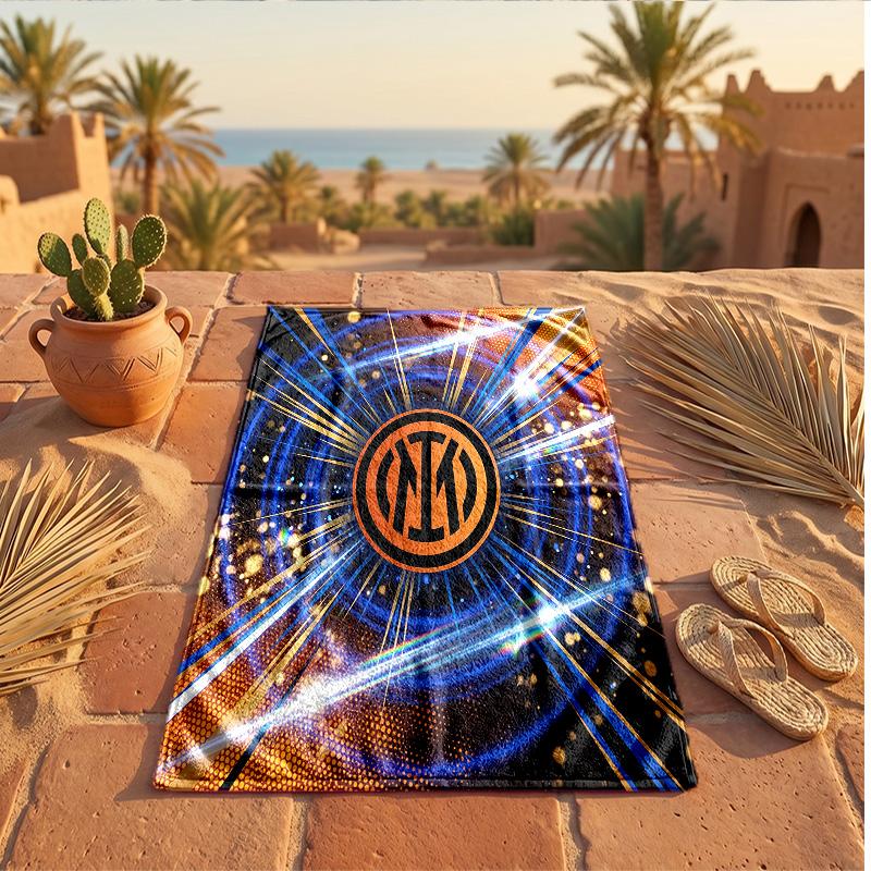 Borussia Dortmund Print Microfiber Beach Towel Quick Dry Absorbent Large Towel For Beach Swimming Travel