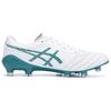 Asics Ds Light X-Fly 5 Fashion Versatile Hg (Rubber Short Stud) Synthetic Leather Kangaroo Skin Soccer Shoes Men Soccer Shoes White Blue 1101A047-107