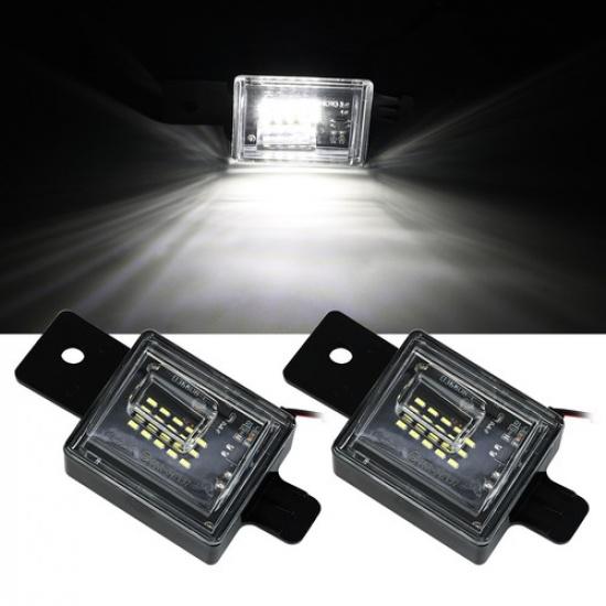 6000K Number Plate Light For Chevy Silverado 1500 LD GMC Sierra 2500HD Assembly