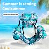 Adult Inflatable Floating Lounge Chair, Foldable, Easy To Carry, Suitable for Water Leisure and Entertainment Summer