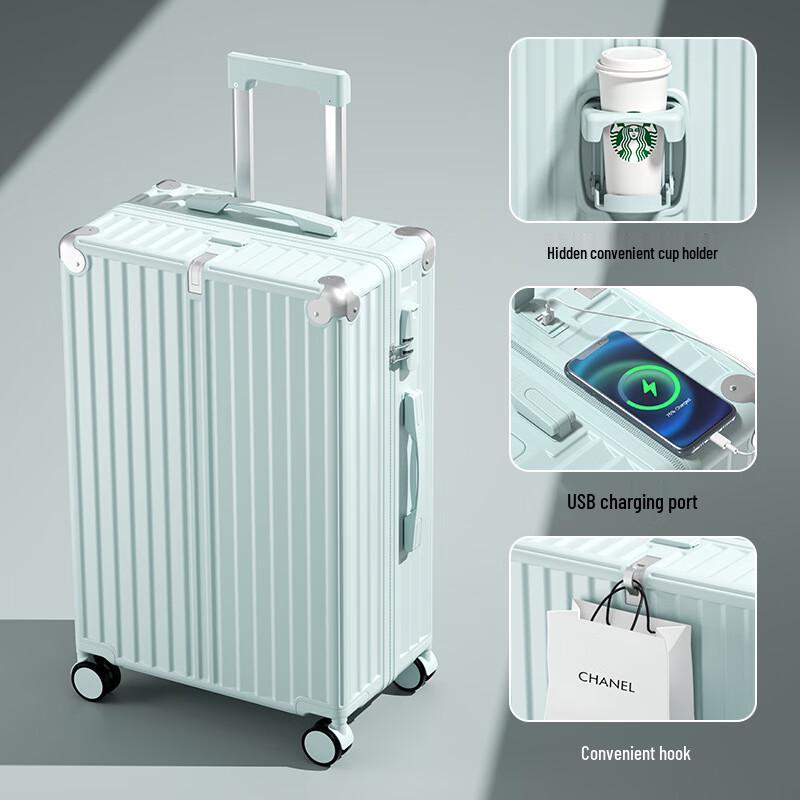 Durable Multi-functional Travel Luggage Suitcase 26 inches
