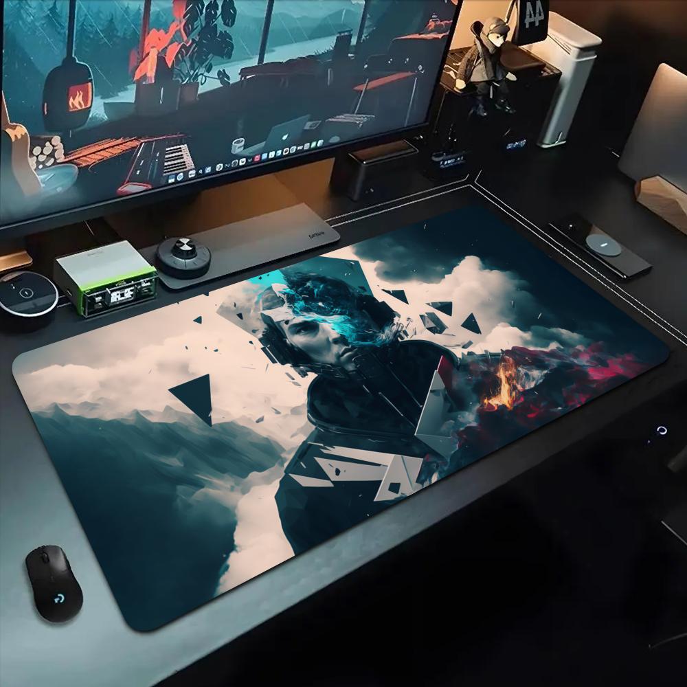 AI Art Painting Mouse Pad 500X1000 Mm Large Gaming Mousepad Gamer XL Rubber Otaku Keyboard Pad Laptop Desk Mat