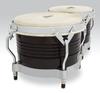 LP Matador Wood Dark Chrome M201 Bongos, Brown,