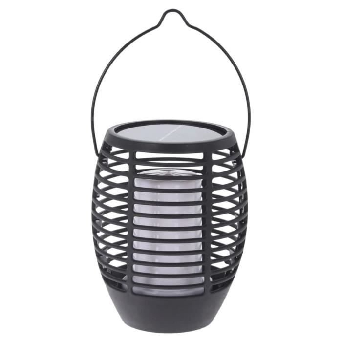 ProGarden Lampe solaire de jardin à LED 3 en 1 Noir 442206