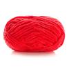 DIY Handcrafted Cute Chenille Snowball Knit Scarf & Crochet Doll Bag