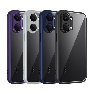 EUCAGR For Poco X8 Pro Max Phone Case Cover Air Cushion Silicon Bumper Clear Matte Back Cover Hard For Xiaomi Poco X8Pro Max