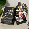 Tower Takeover Tarot Deck in Rigid Box 12*7cm, Unique 79-Card Tarot Set for Transformation & Liberation Double-embossed