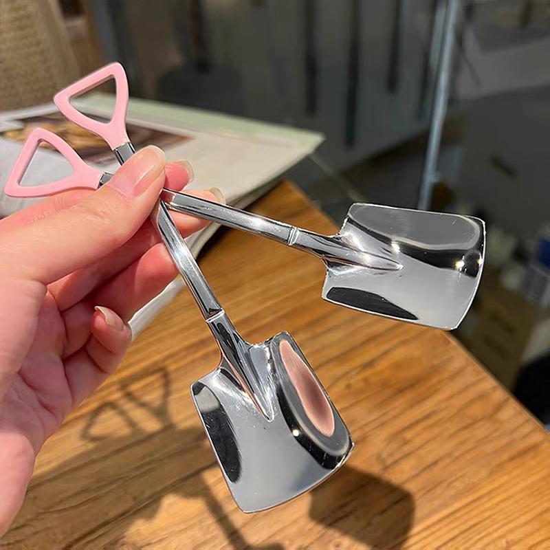 Stainless Steel Soup Spoon Deepen Large Capacity Spoon Silver Mirror Polished Flatware Soup Rice Home Kitchen Tableware