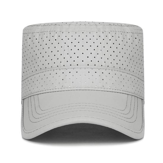 Summer Sun Hat, Flat Top Outdoor Sun Protection Hat, Quick-Drying Breathable Mesh Baseball Hat for Running Hiking Biking Fishing