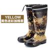 Water Shoes Thickened Rain Shoes Men's Tall Tube Camouflage Rain Boots Long Tube Rubber Shoes High Quality Waterproof