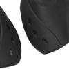 2Pcs Short Fins Smoother Edges Drain Hole Design Moderate Softness Adjustable TPR Swimming Fins for Diving