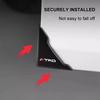 2Pcs Car Door Corner Silicone Protective Anti-Collision Cover for Toyota Trd Prado Aqua Hilux Rav4 Camry Prius TRD Venza GR