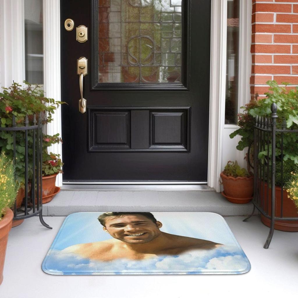Billy Herrington Doormat Kitchen Entrance Home Floor Mat Anti-slip Carpet Rug for Bedroom Footpad Mats