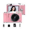 Autofocus Entry-Level CCD Camera 16x Zoom 64MP Photography Video Camcorder  Video Recording