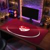 Turkey Football Crest Mouse Pad, Extended Non Slip Rubber Desk Mat for Gaming Office Laptop Fan Gift