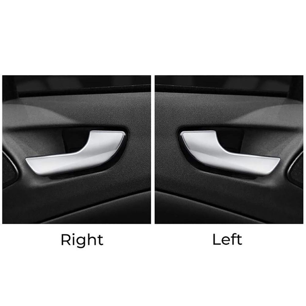 Tilbehør Foran Venstre Høyre Bil Interiør Dørhåndtak For Alfa Romeo Giulietta 2010 - 2019 Innvendig Håndtak Krom Sølv 156092165