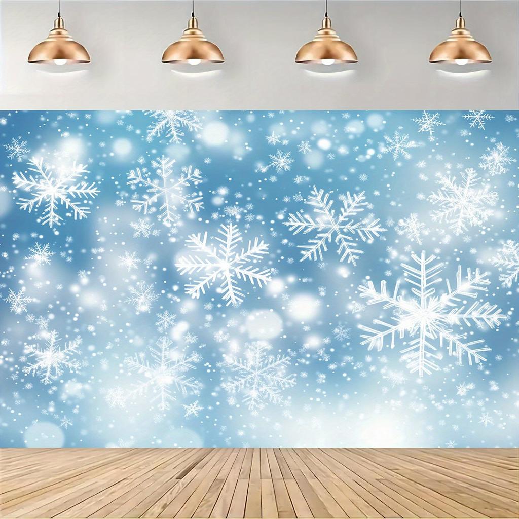 Christmas Winter Wonderland Backdrop Xmas Decoration Background Winter Backdrop Decorations For Photo Studio Photo Booth Christams Party