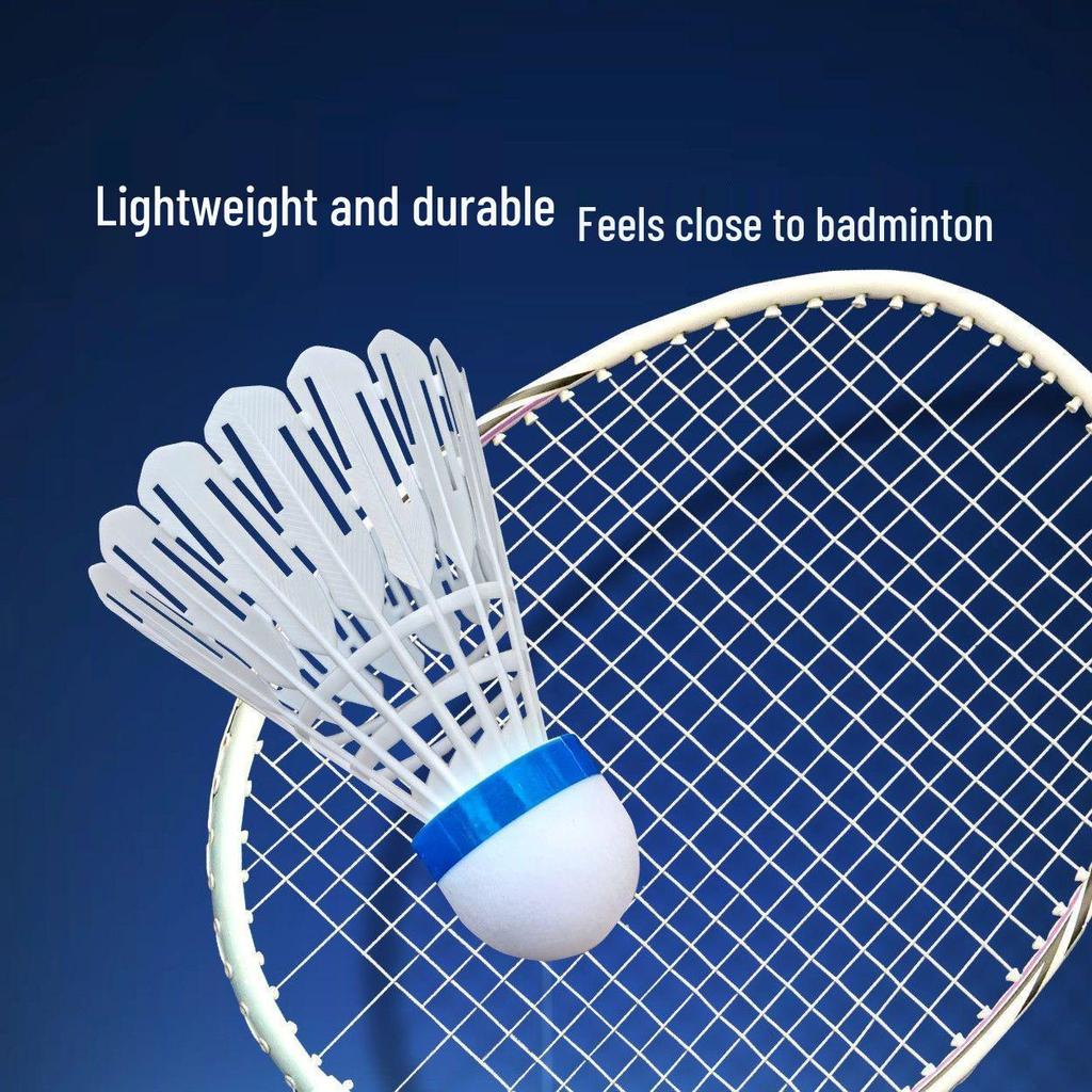 Sharp Edge Durable Nylon Badminton Shuttlecock for Professional Training and Indoor/Outdoor Competition