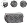 Travel Toiletry Bag PU Leather Multifunctional Makeup Bag for Hotel Bathroom