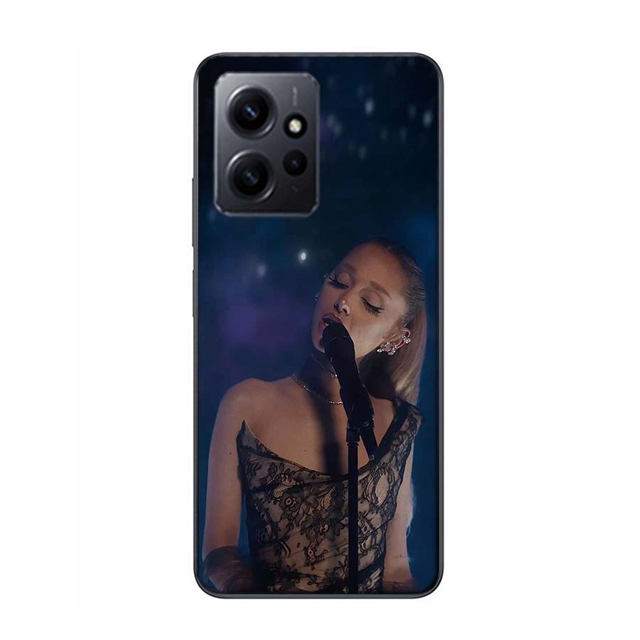 Ariana Grande Phone Case For Redmi 12 13C 12C 15C 9 10 10C Note 13 Pro Plus 14 15 Pro 9T 9C 9A TPU Soft Cover Clear Cell Cases S