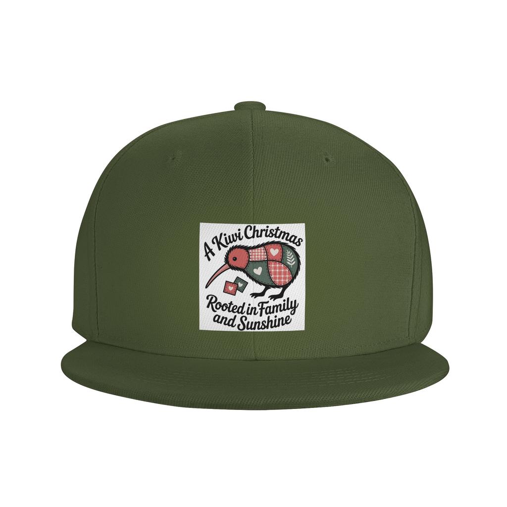 Patchwork Kiwi Silhouette  A Kiwi Christmas Baseball Caps Snapback Fashion Baseball Hats Breathable Casual Casquette Outdoor