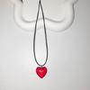 Heart Necklace Female Temperament Niche Net Red Collarbone Chain Korean Version