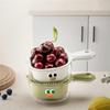 Creative Cute Thickened Double Layer Mini Drain Basket Multi-Functional Household Fruit Snack Storage Basket Kitchen Accessories
