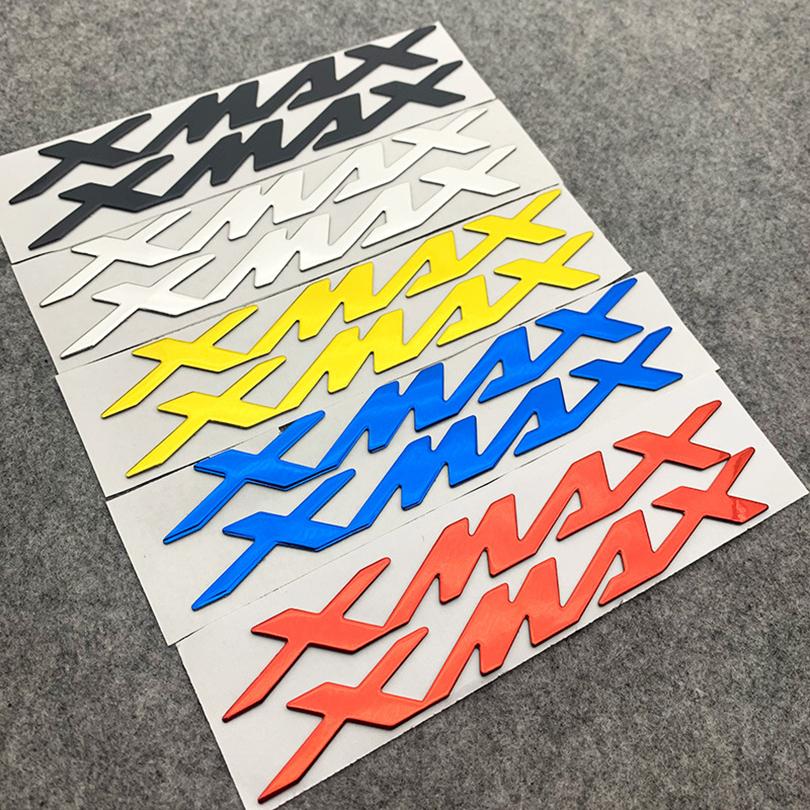 Příslušenství k motocyklu Boční kryt nádrže 3D nálepka XMAX Logo Letter pro Yamaha XMAX125 250 300 400 xmax