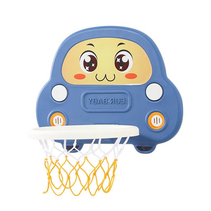Portable Mini Basketball Set Collapsible Punch-Free Backboard Ball Goal Toys For Children