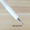 Mò Mò Lè Slim 3-Color Clickable Erasable Gel Pen (0.5mm) - Crystal Blue, Black & Red