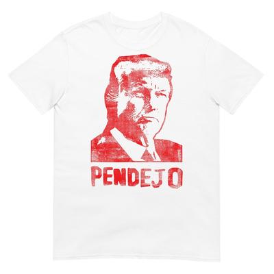 Lustiges Anti-Trump Widerstand Liberal Pendejo Spanisches T-Shirt