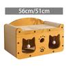 Cat Scratcher House Scratching Board Sturdy Gift Furniture Protection Wear