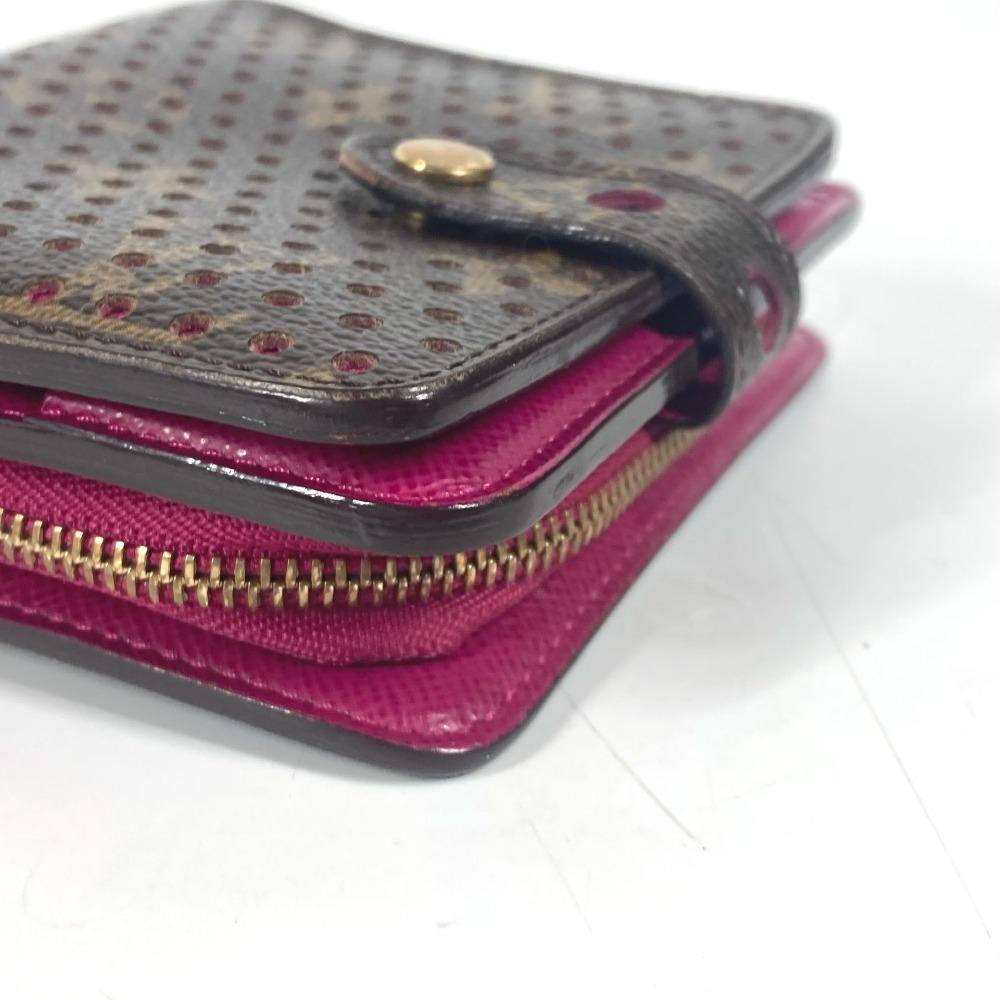 Louis Vuitton M95188  MonogramPerfo Compact Zip Compact Wallet Folded Wallet
