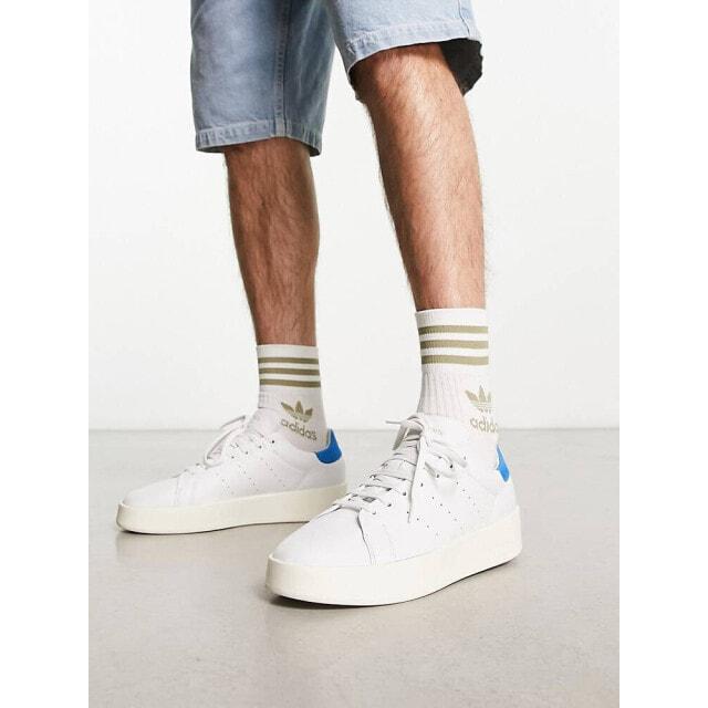 

Бело-синие кроссовки adidas Originals Stan Smith Relasted