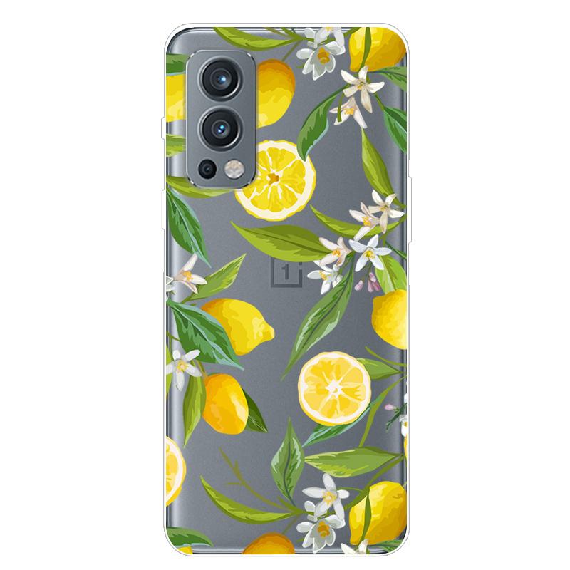 Für OnePlus Nord 2 5G Hülle TPU Silikon Weich Cartoon Transparent Hülle für One Plus Nord 2 5G Handyhülle Nord2 5G Transparente Coque