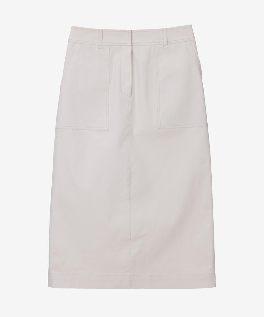Mind Bridge Woman [W] H-Line Stitch Contrast Skirt - 2Color Mysk3204