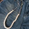 Einfache Runde Perlen Hosenkette Taillenkette Knochen Jeans Anhänger