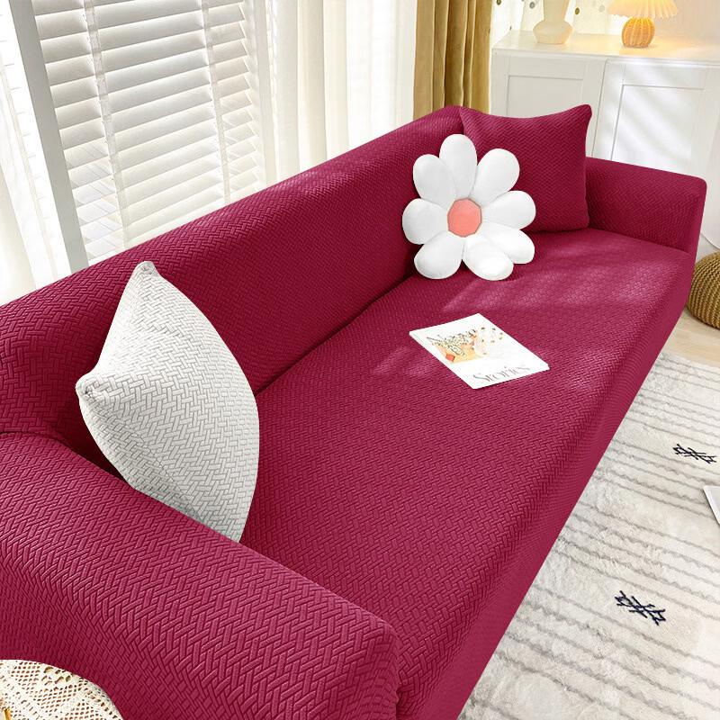 

Эластичный жаккардовый чехол на диван формы Т Handun